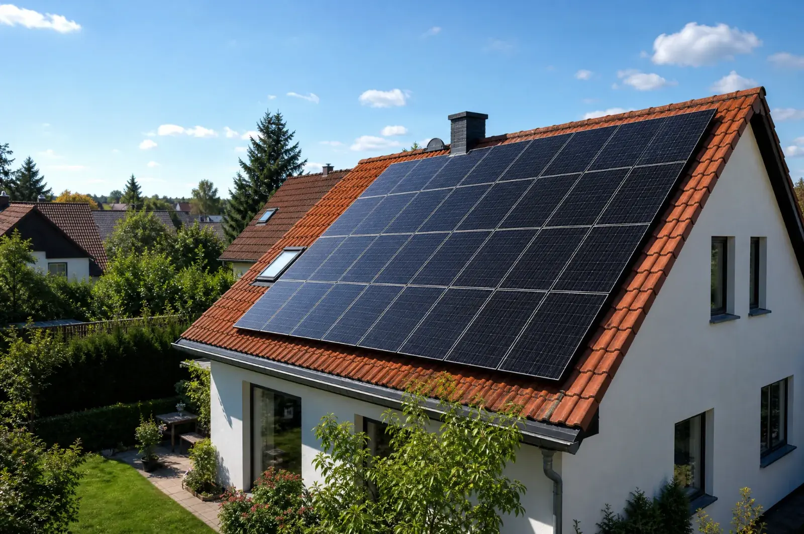 Photovoltaik Grevenbroich – Solaranlage auf Einfamilienhaus